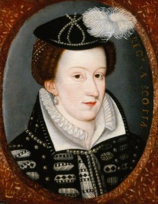 "Mary, Queen of Scots by Unknown artist oil on panel, circa 1560-1592 9 7/8 in. x 7 1/2 in. (251 mm x 191 mm) Purchased, 1916 NPG 1766".