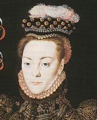 "A Lady from the Wentworth Family by Hans Eworth, c.1565-68. (Tate Gallery)"
