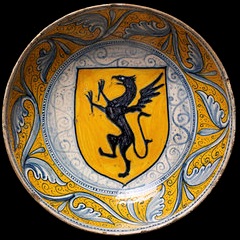 ‘Bowl’ from Deruta (Italy), circa 1500. Victoria and Albert Museum, 2013 (museum number 655-1884).