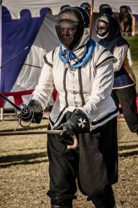 My fencing outfit, as worn at Pencampwr 2013